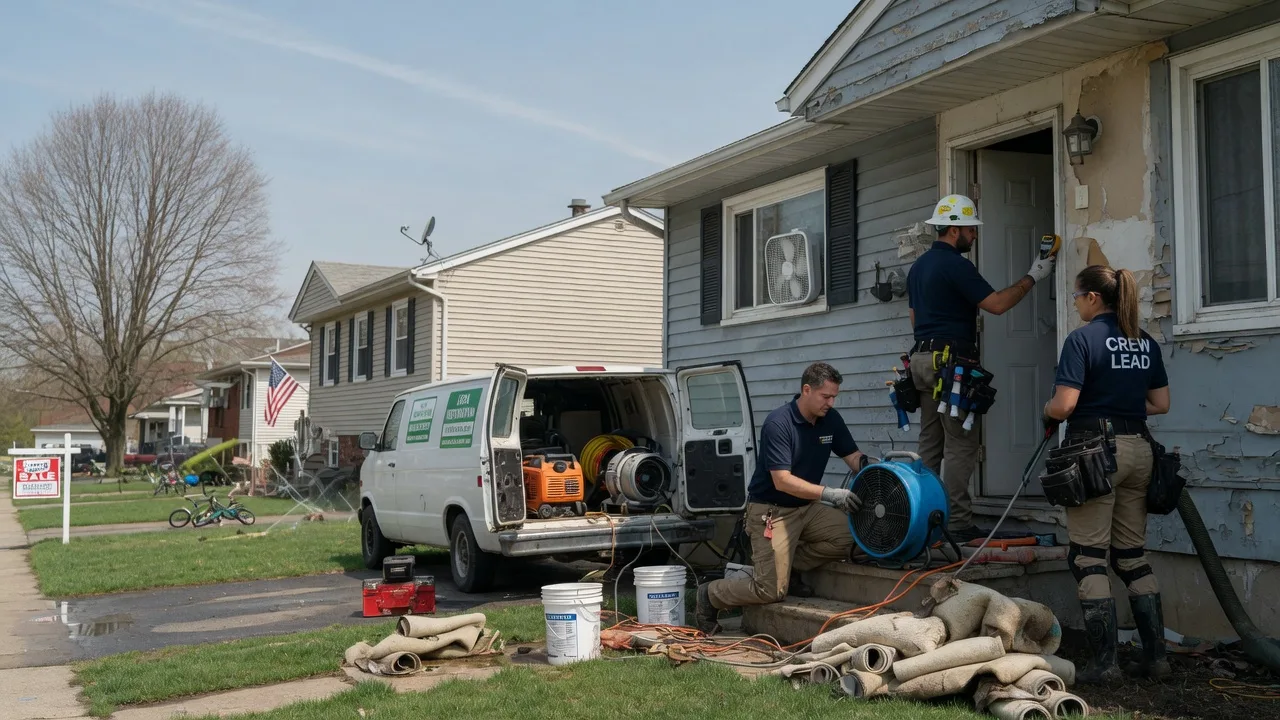 Flood Cleanup in Hanover, MI near me