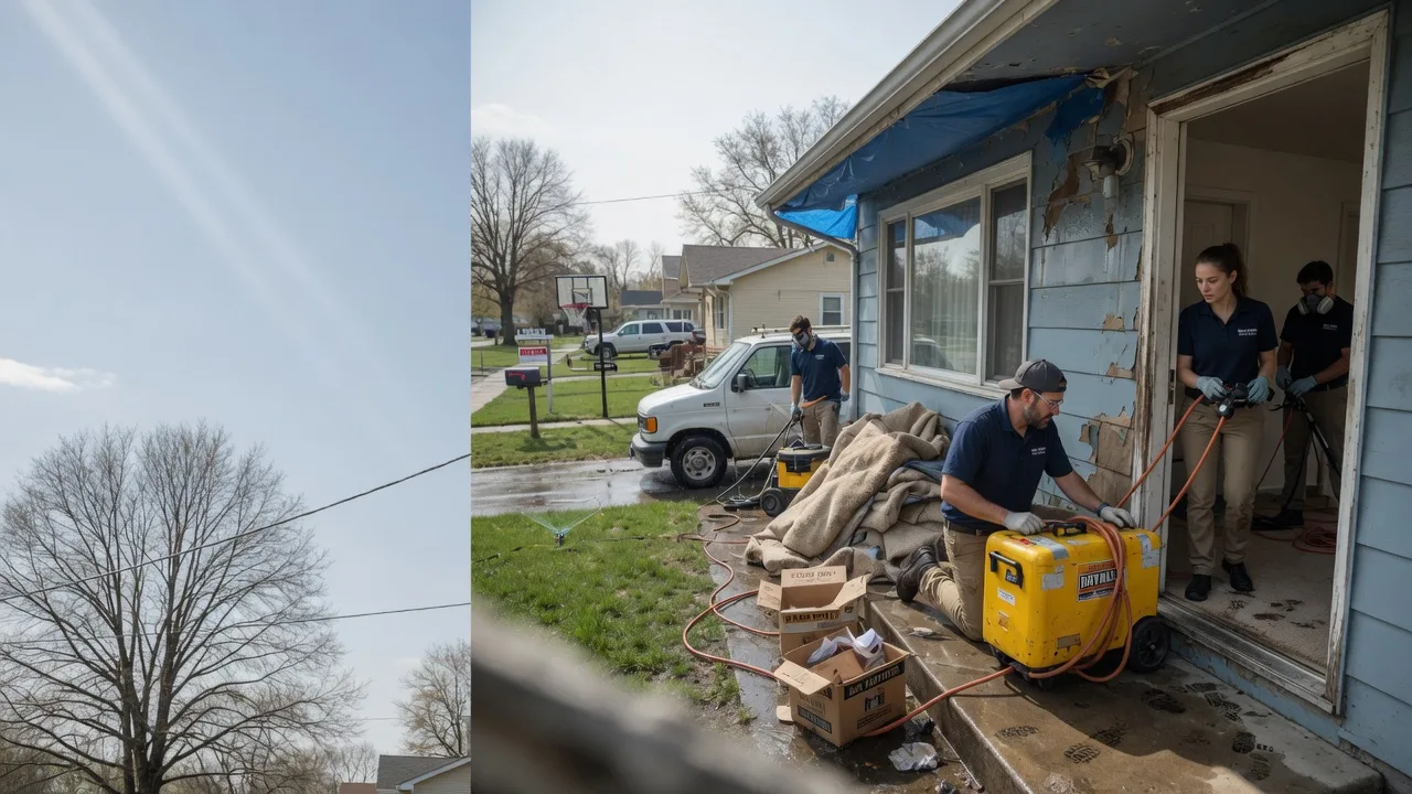 Basement Flood Cleanup in Hanover, MI near me